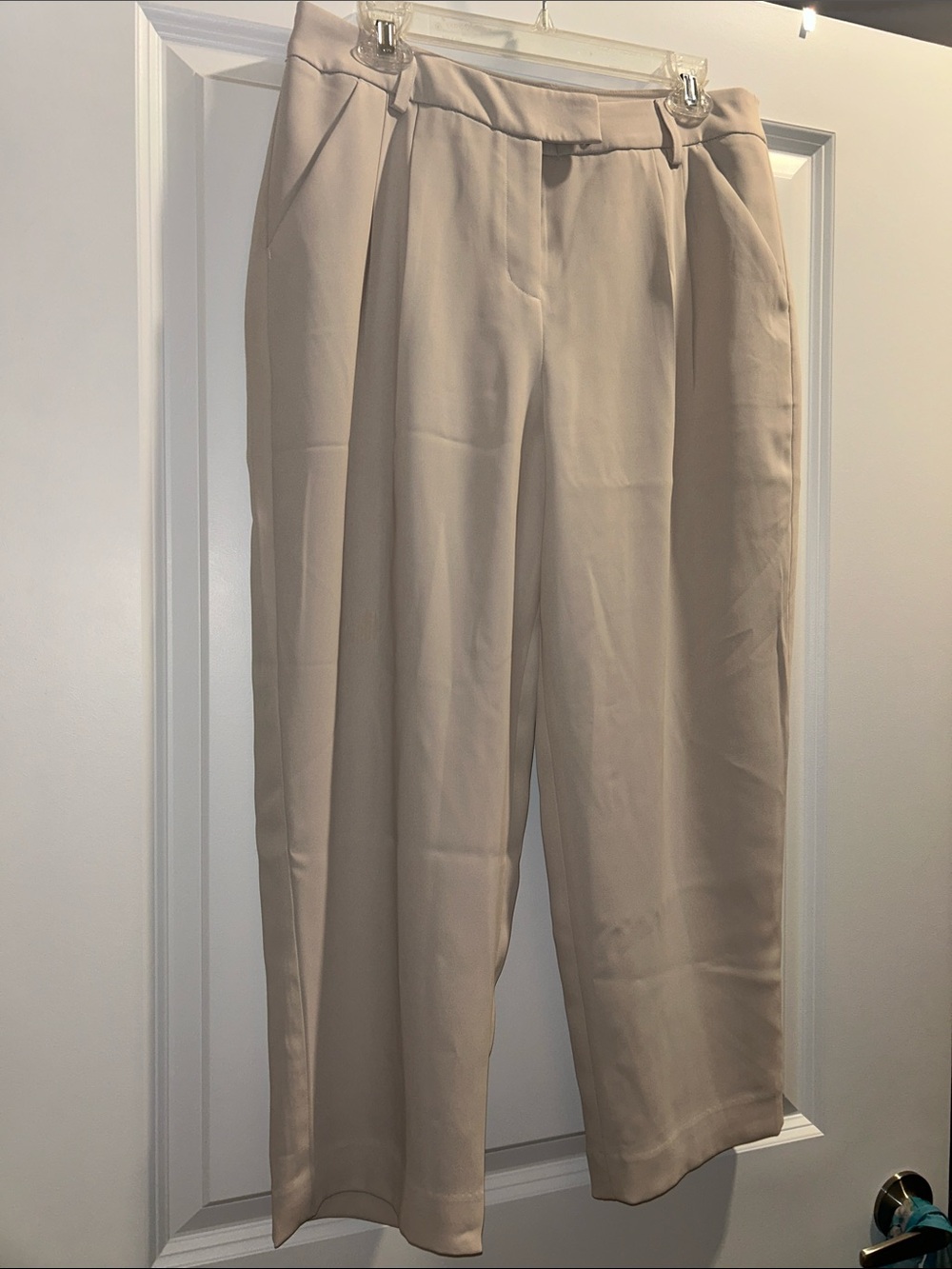 Express Stylist Light Beige Trousers